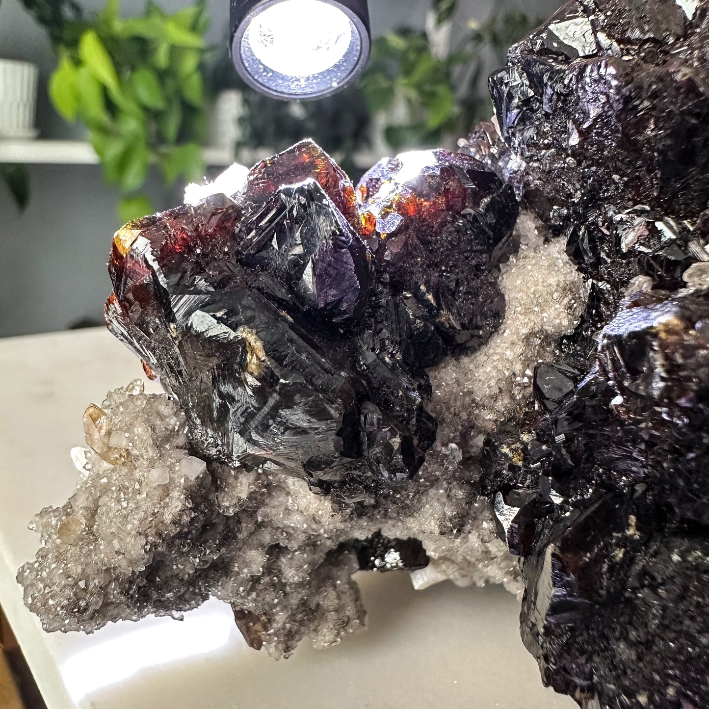 Sphalerite + Calcite + Quartz Elmwood Specimen