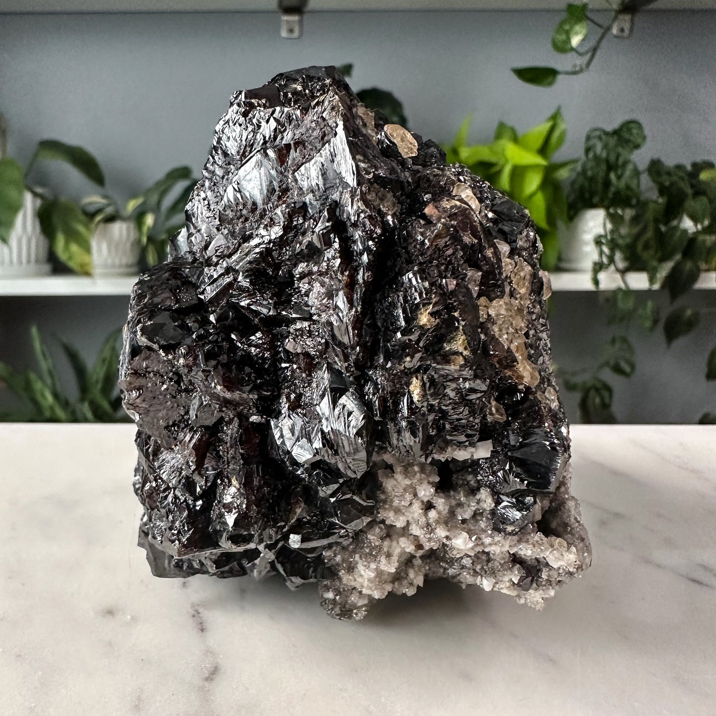 Sphalerite + Calcite + Quartz Elmwood Specimen