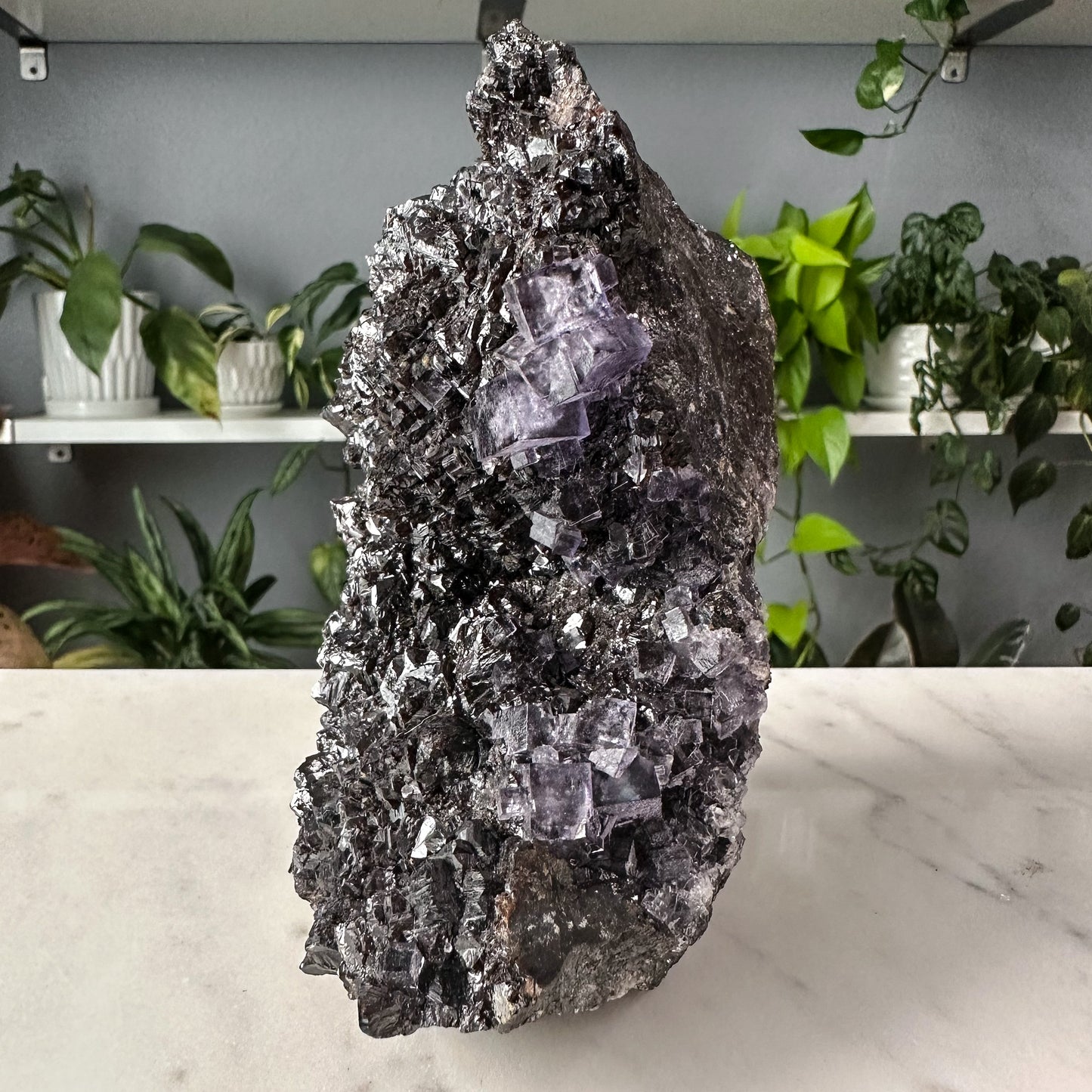 Sphalerite + Fluorite Elmwood Specimen