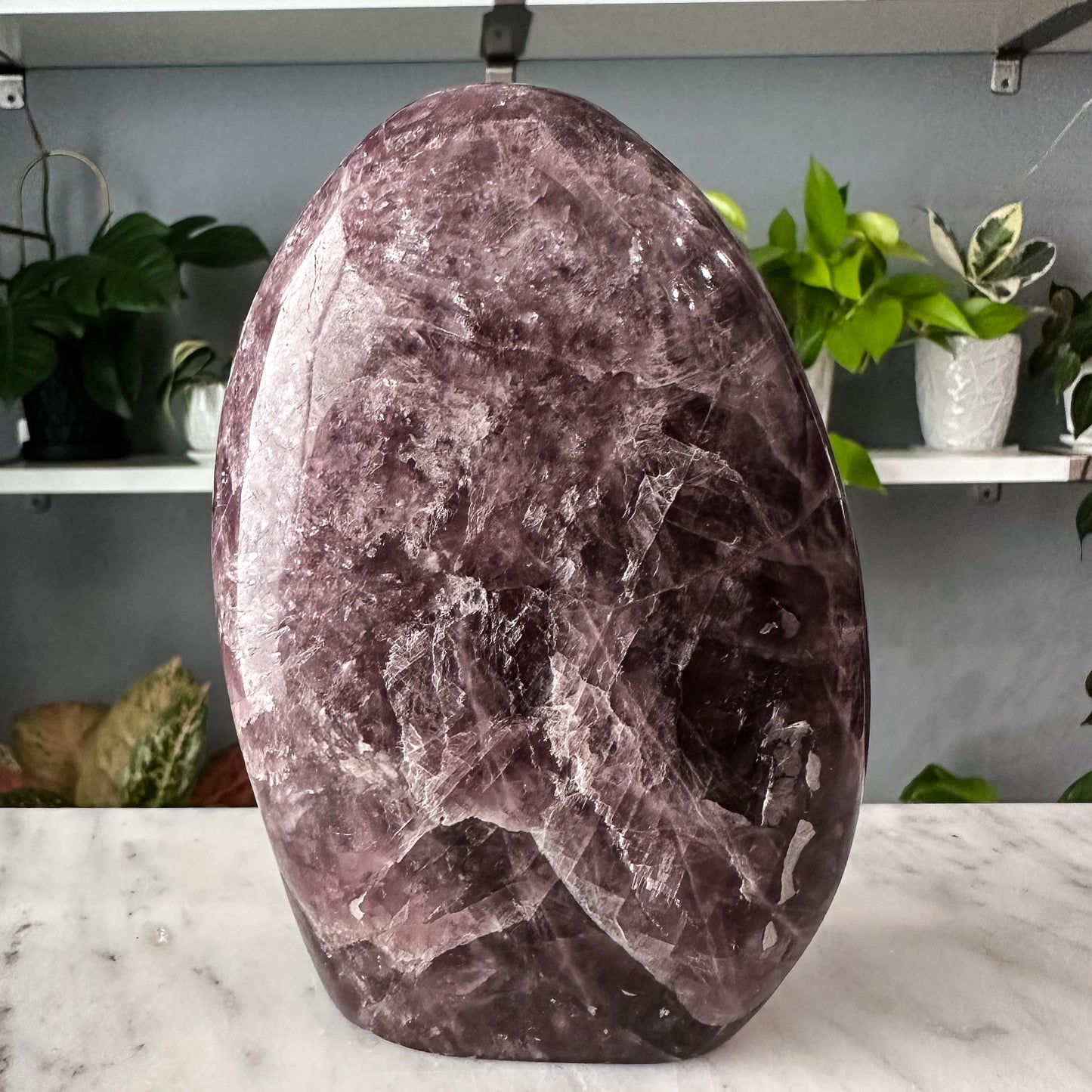 Purple Anhydrite Freeform | 001