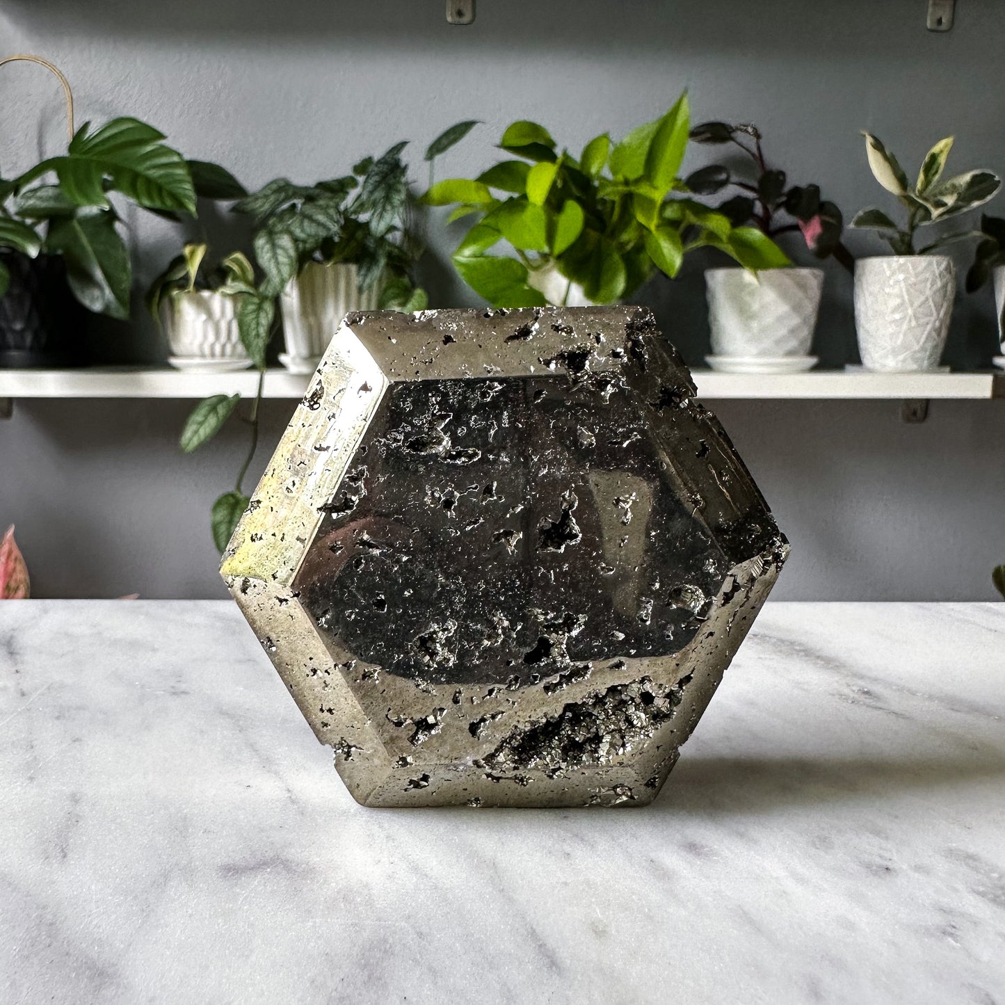 Pyrite Hexagon