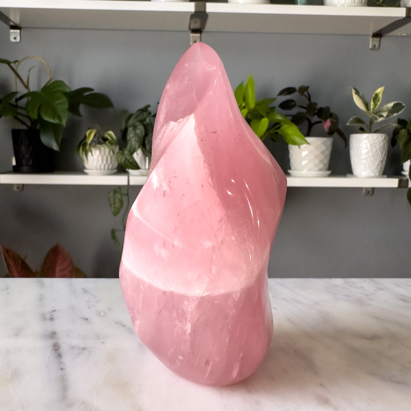 Star Rose Quartz Flame