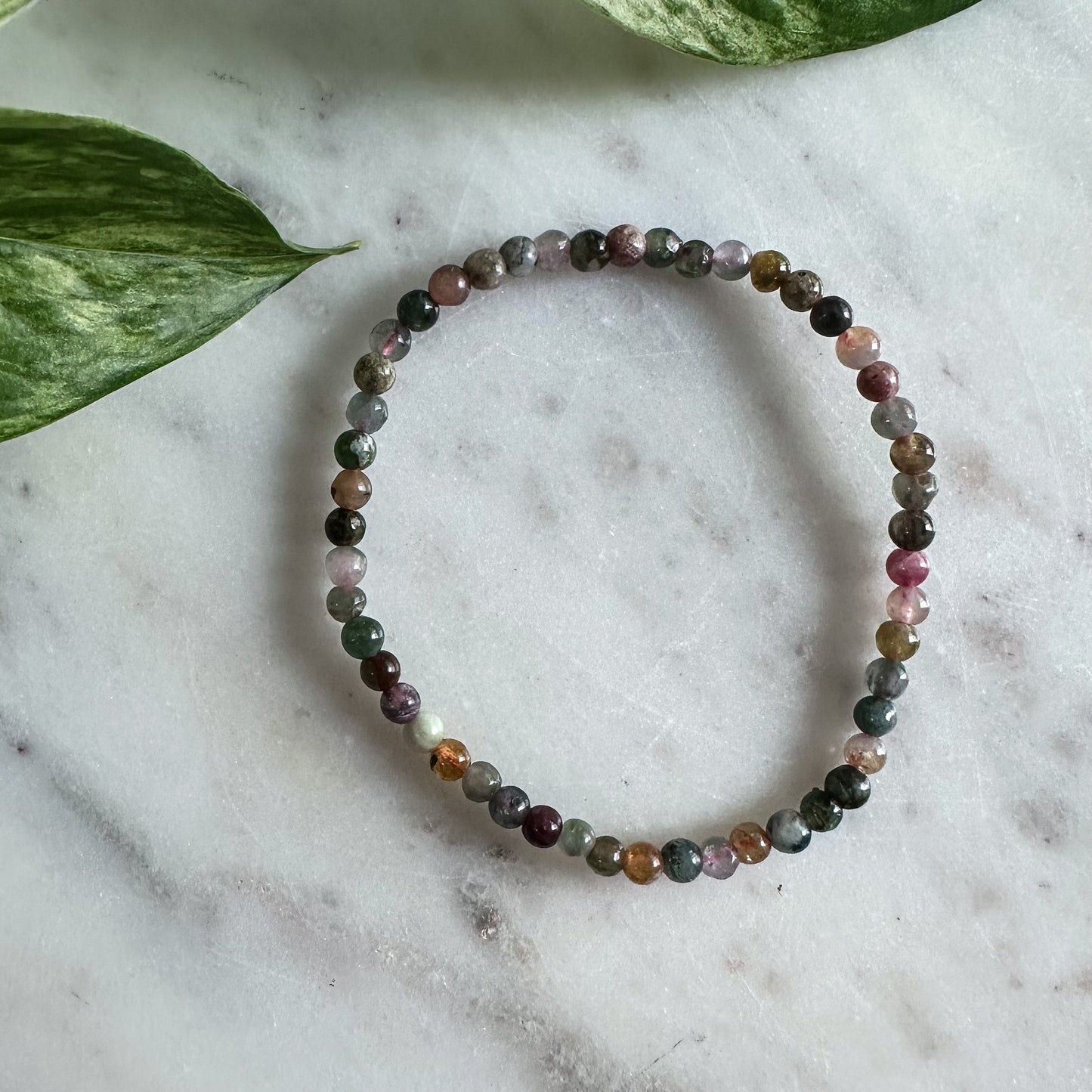 Watermelon Tourmaline Bracelet