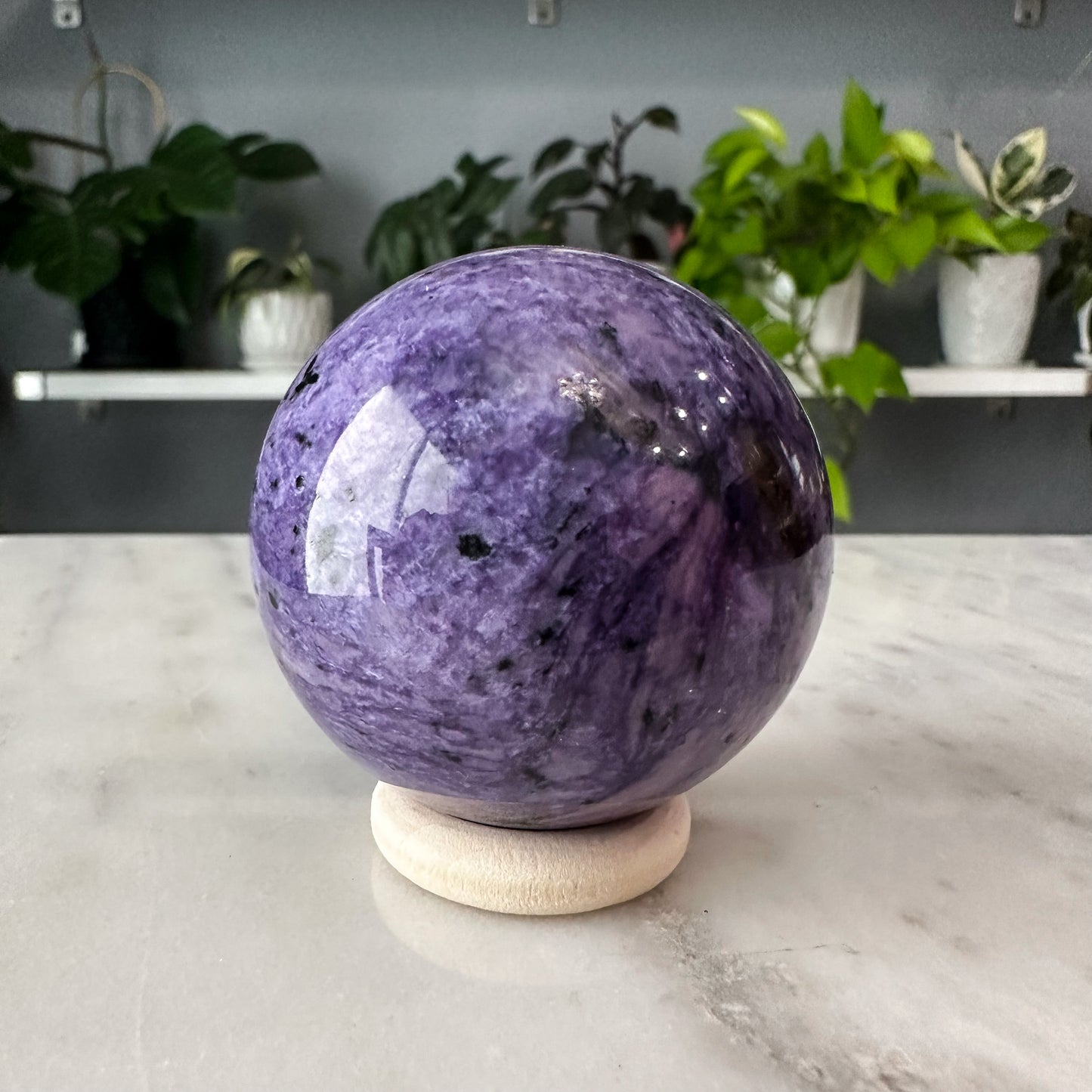 Charoite Sphere | 002