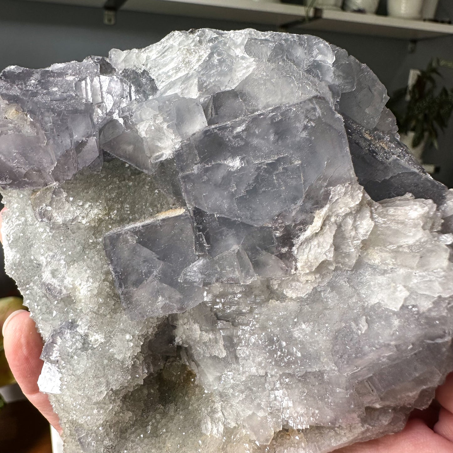 Sugar Fluorite Cluster