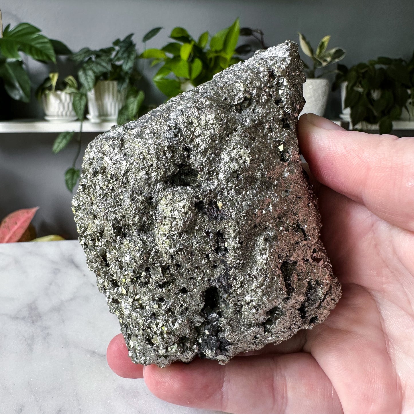 Octahedral Pyrite Cluster