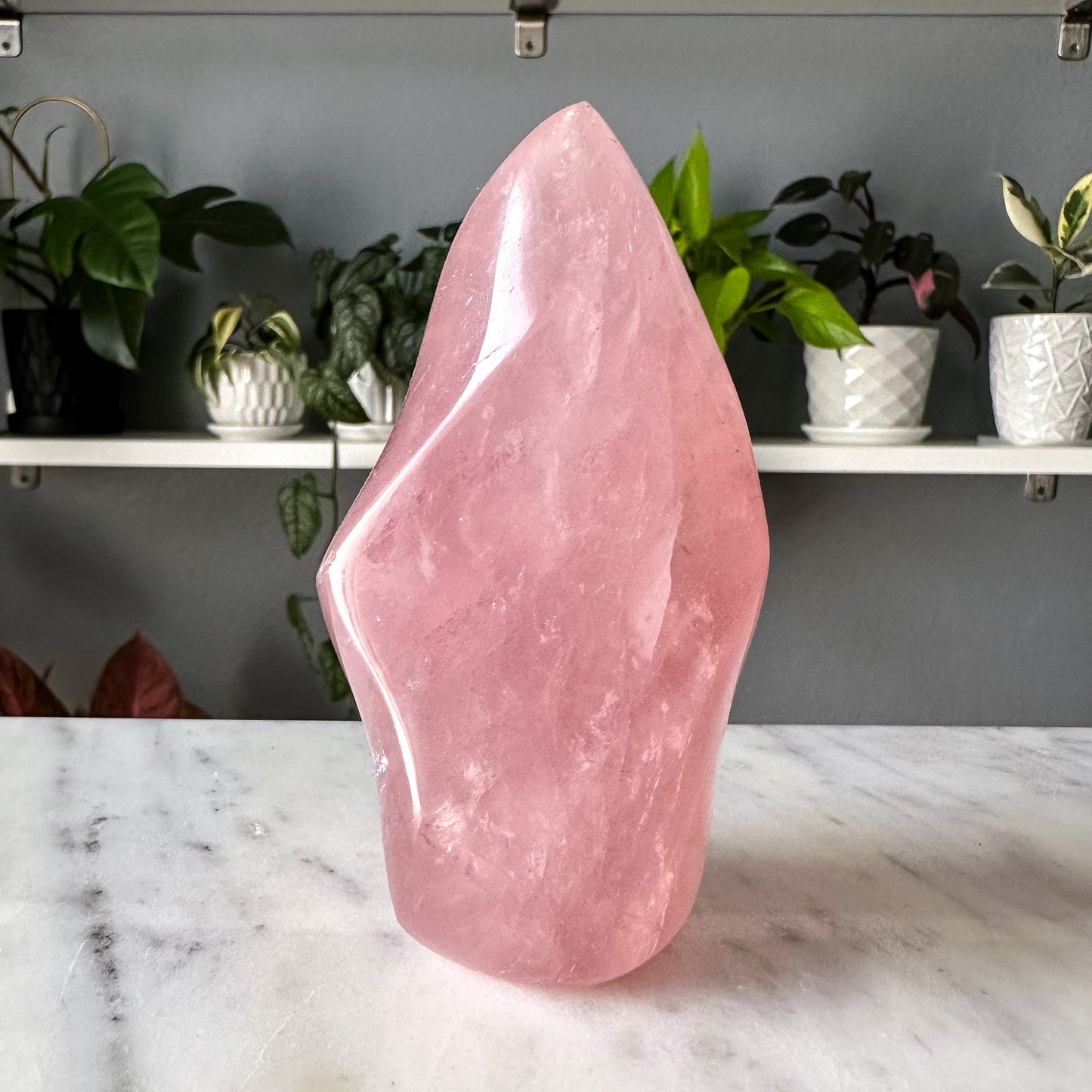 Star Rose Quartz Flame