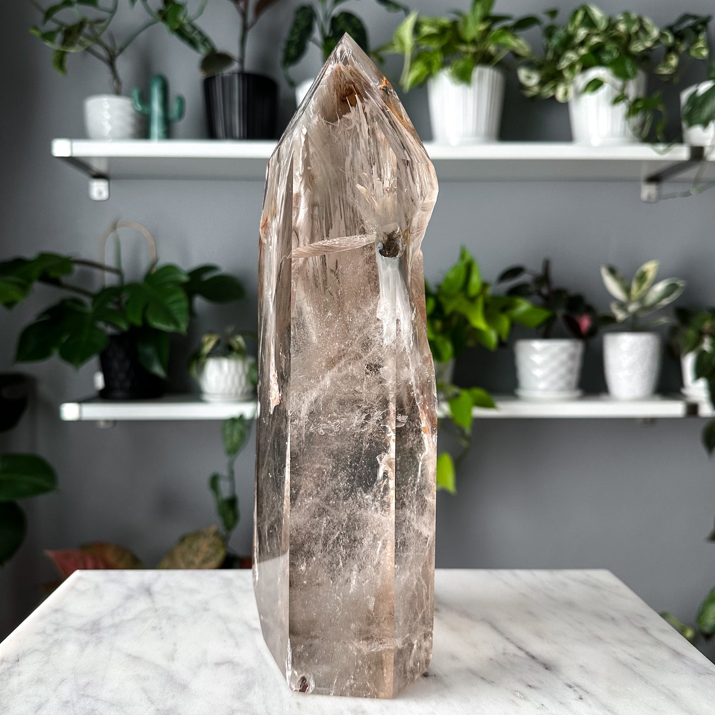 Amphibole Quartz Statement Tower