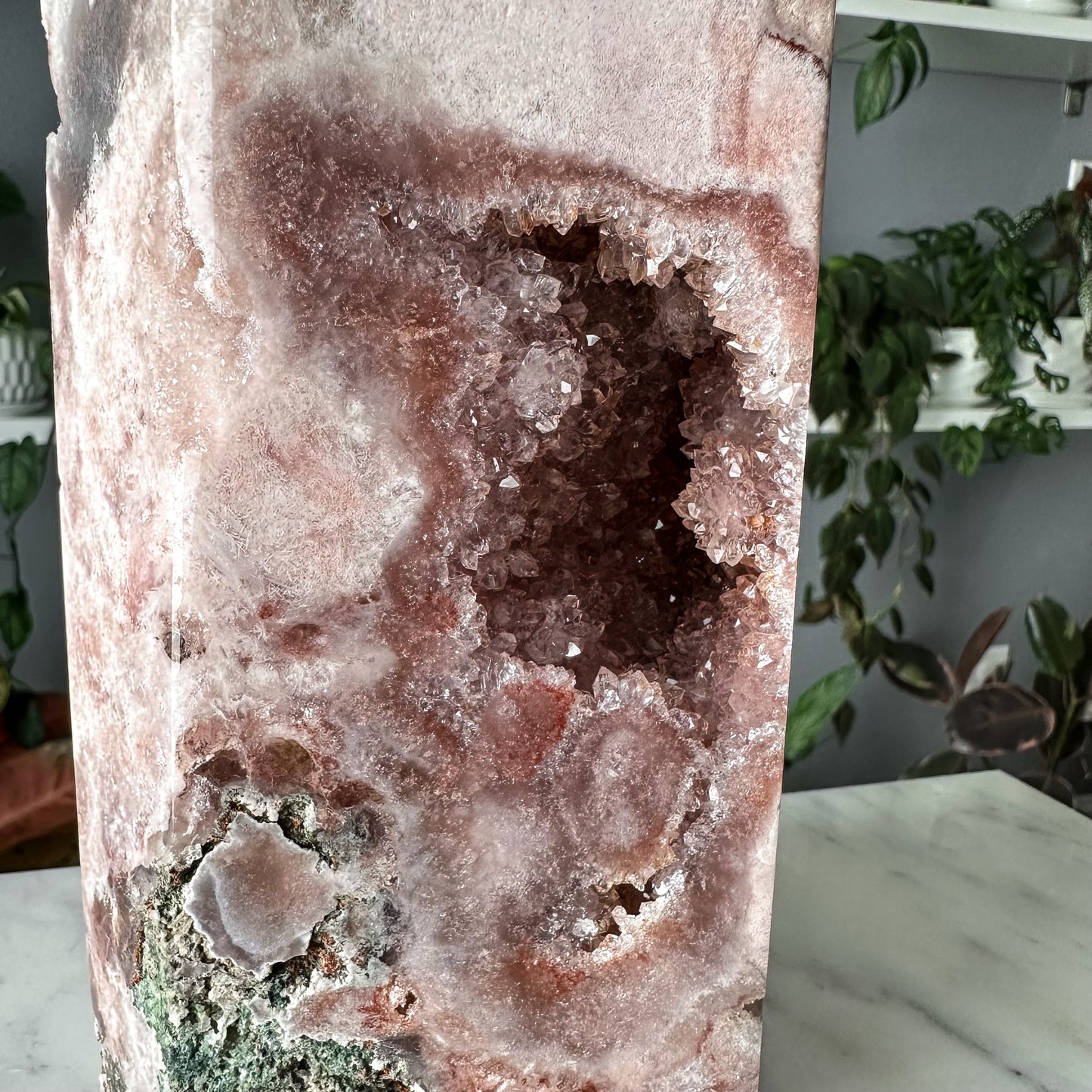 Pink Amethyst Statement Tower