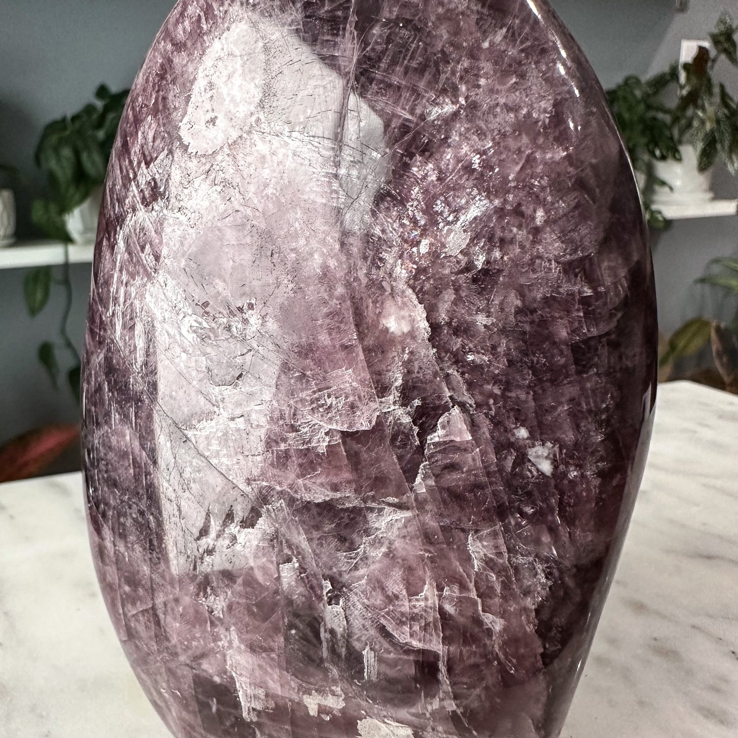 Purple Anhydrite Freeform | 001