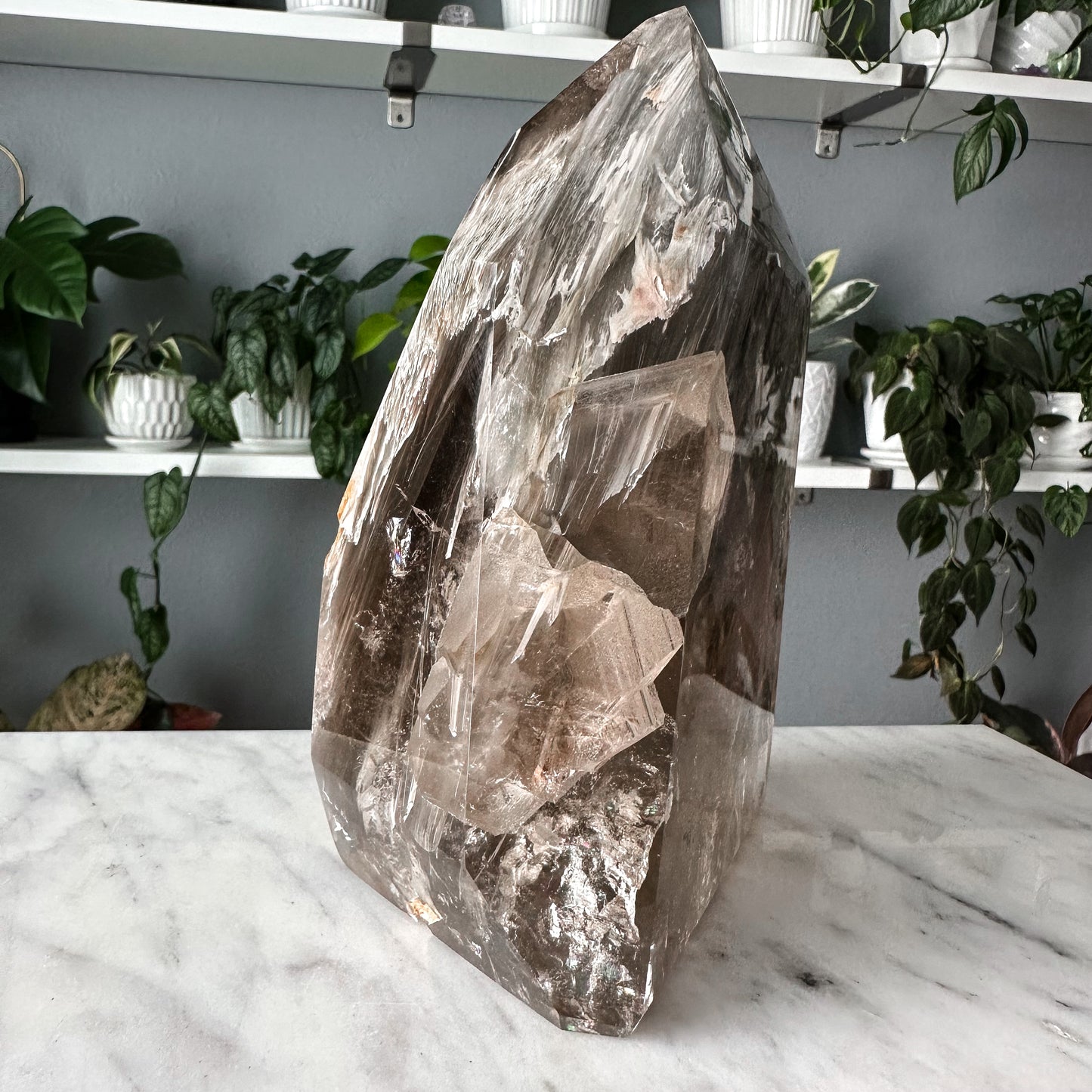 Amphibole Quartz Statement Tower