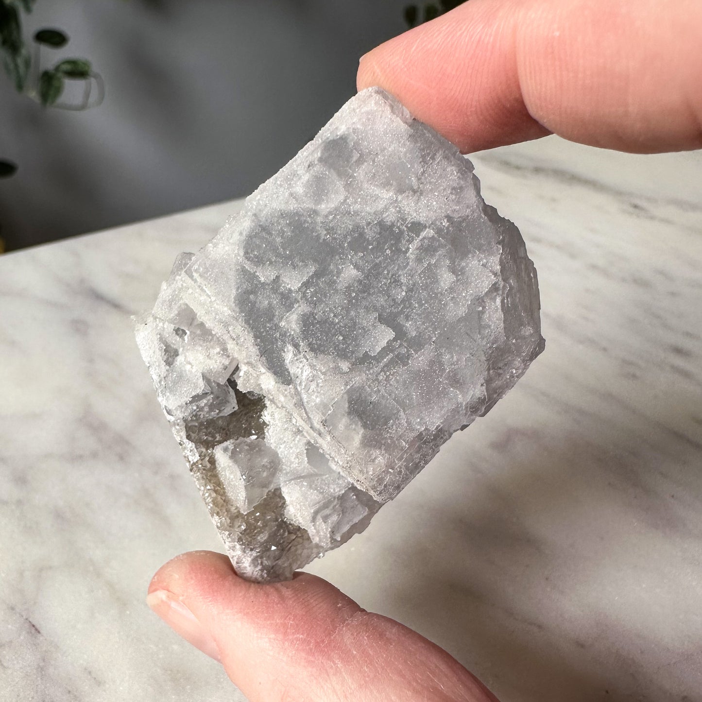 Sugar Fluorite Cluster