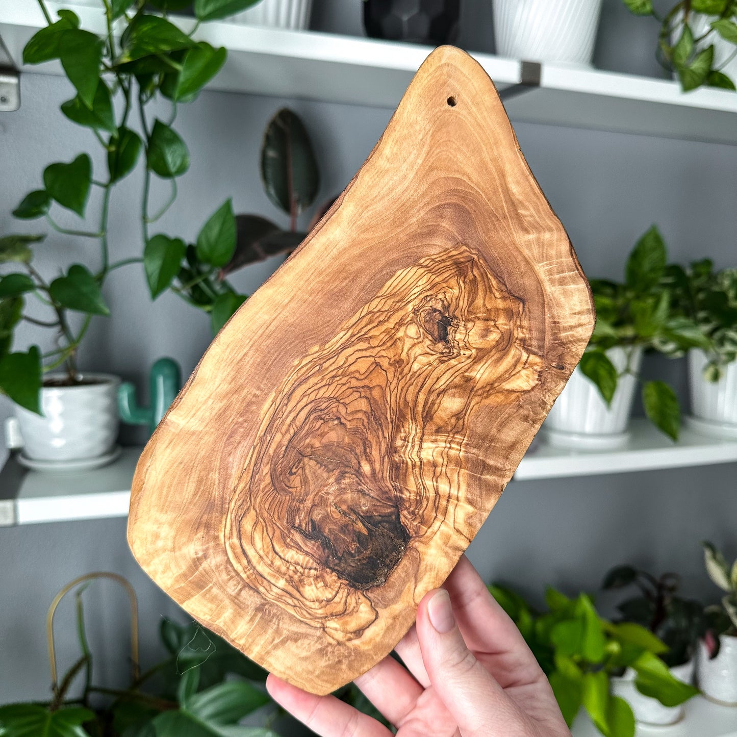 Smooth Edge Wood Display