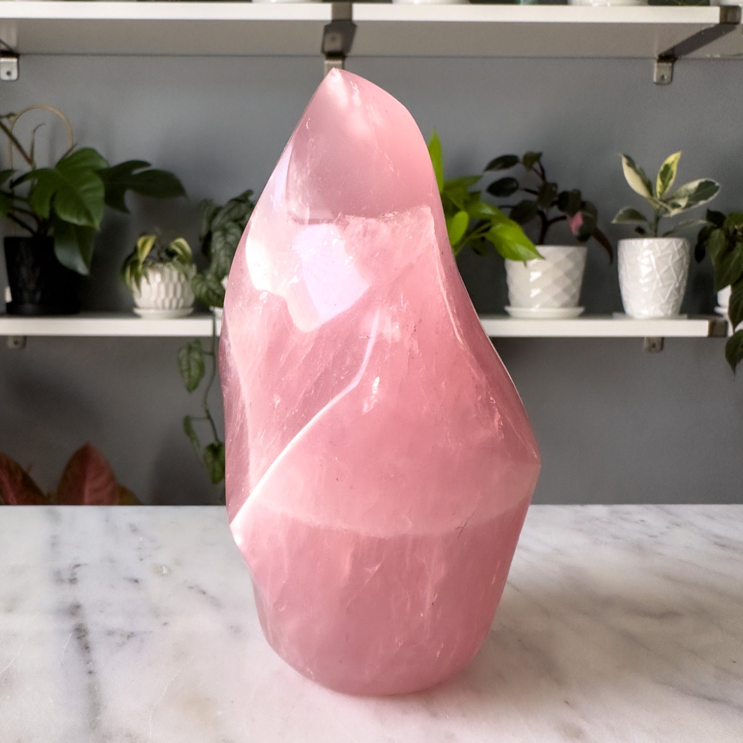 Star Rose Quartz Flame