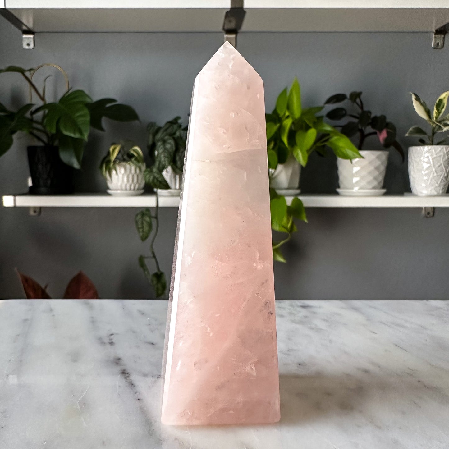 Rose Quartz Obelisk