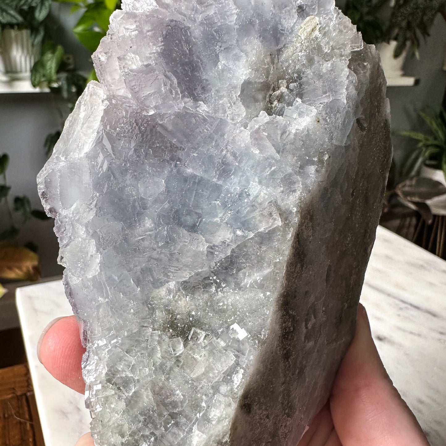 Sugar Fluorite Cluster