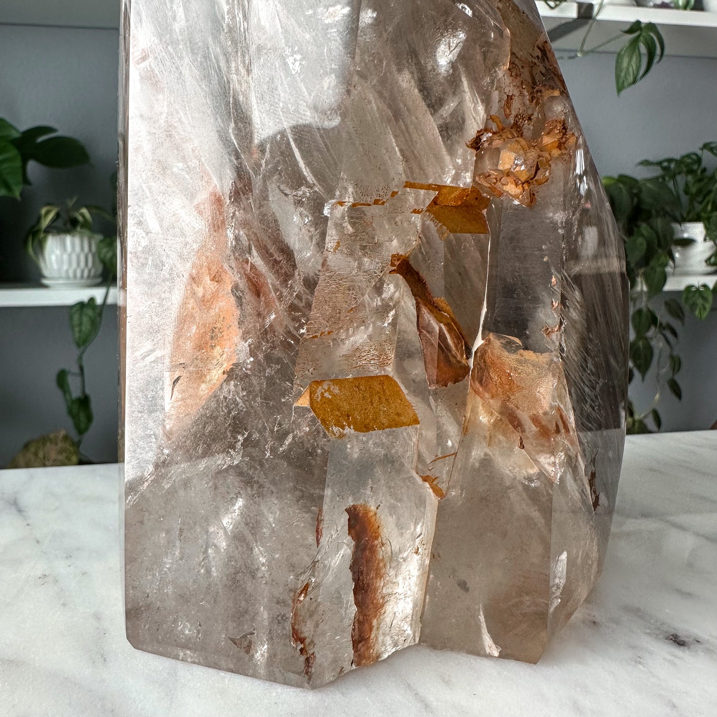 Amphibole Quartz Statement Tower