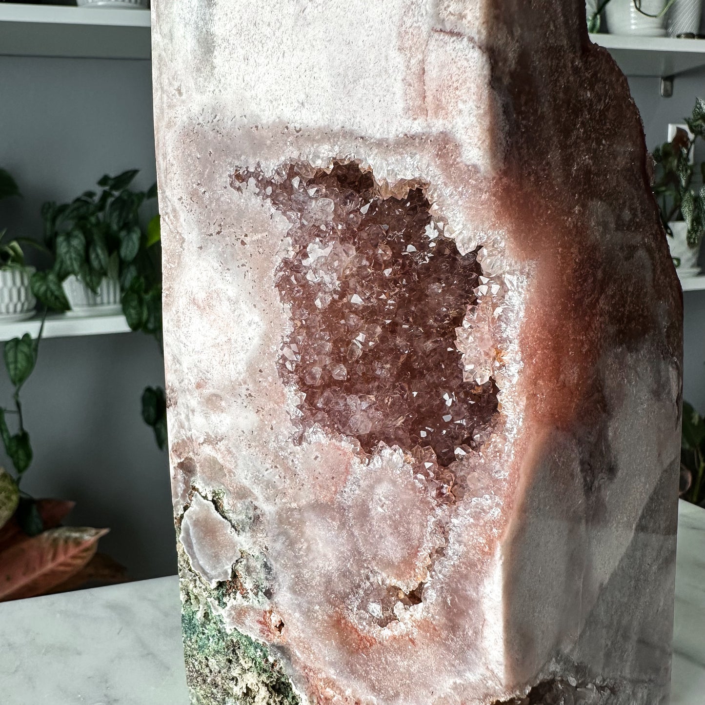 Pink Amethyst Statement Tower