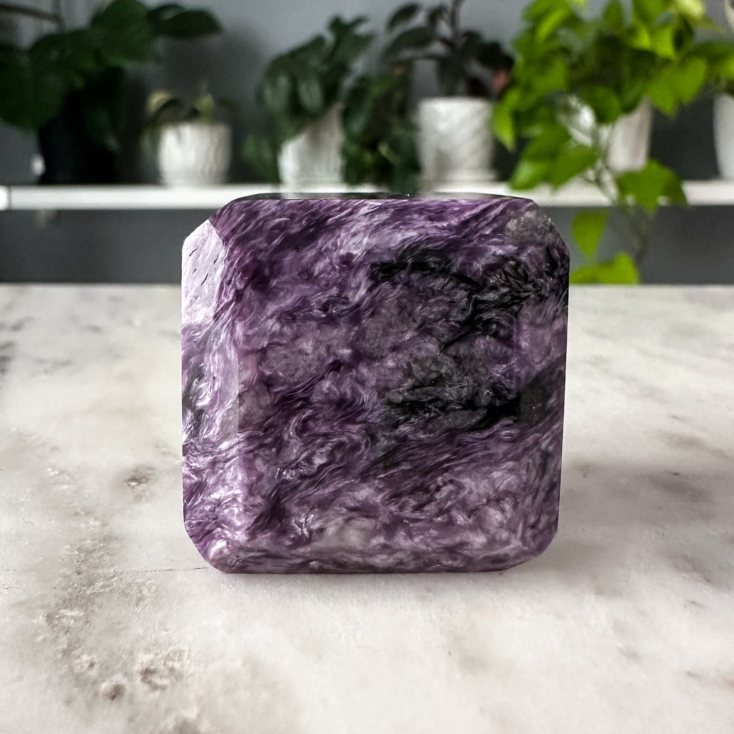 Charoite Cube | 002