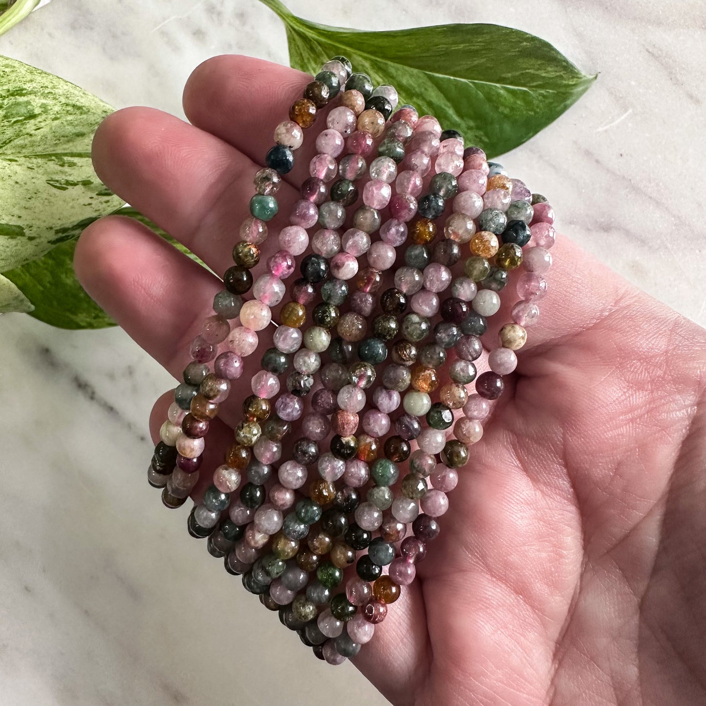 Watermelon Tourmaline Bracelet