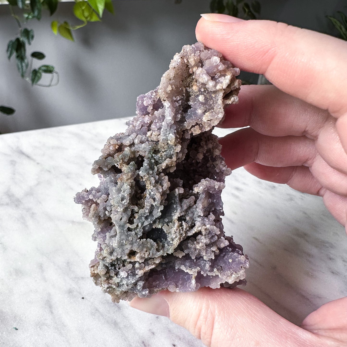 Grape Agate Cluster