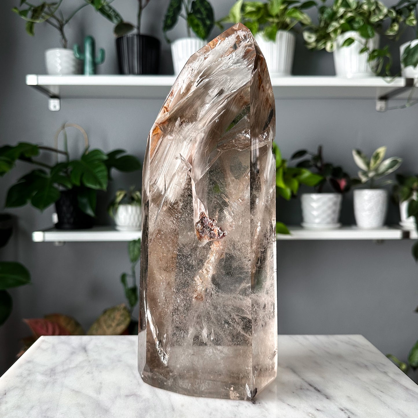 Amphibole Quartz Statement Tower