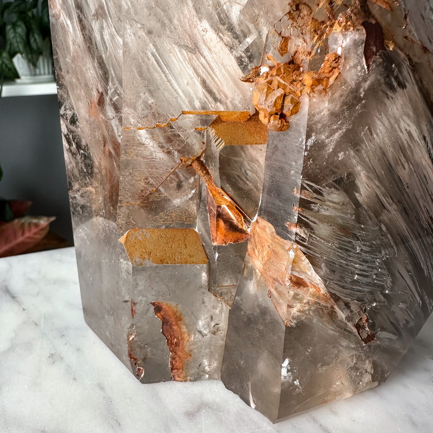 Amphibole Quartz Statement Tower