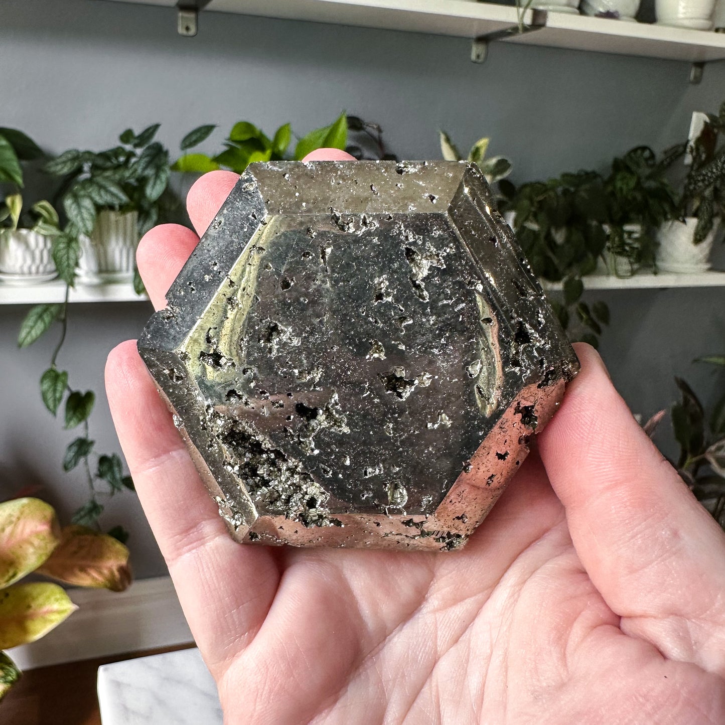 Pyrite Hexagon