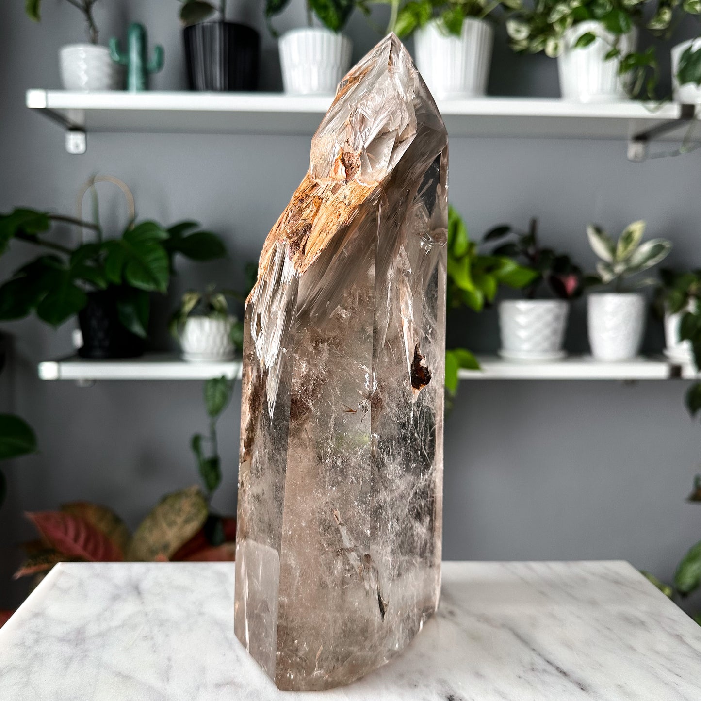 Amphibole Quartz Statement Tower