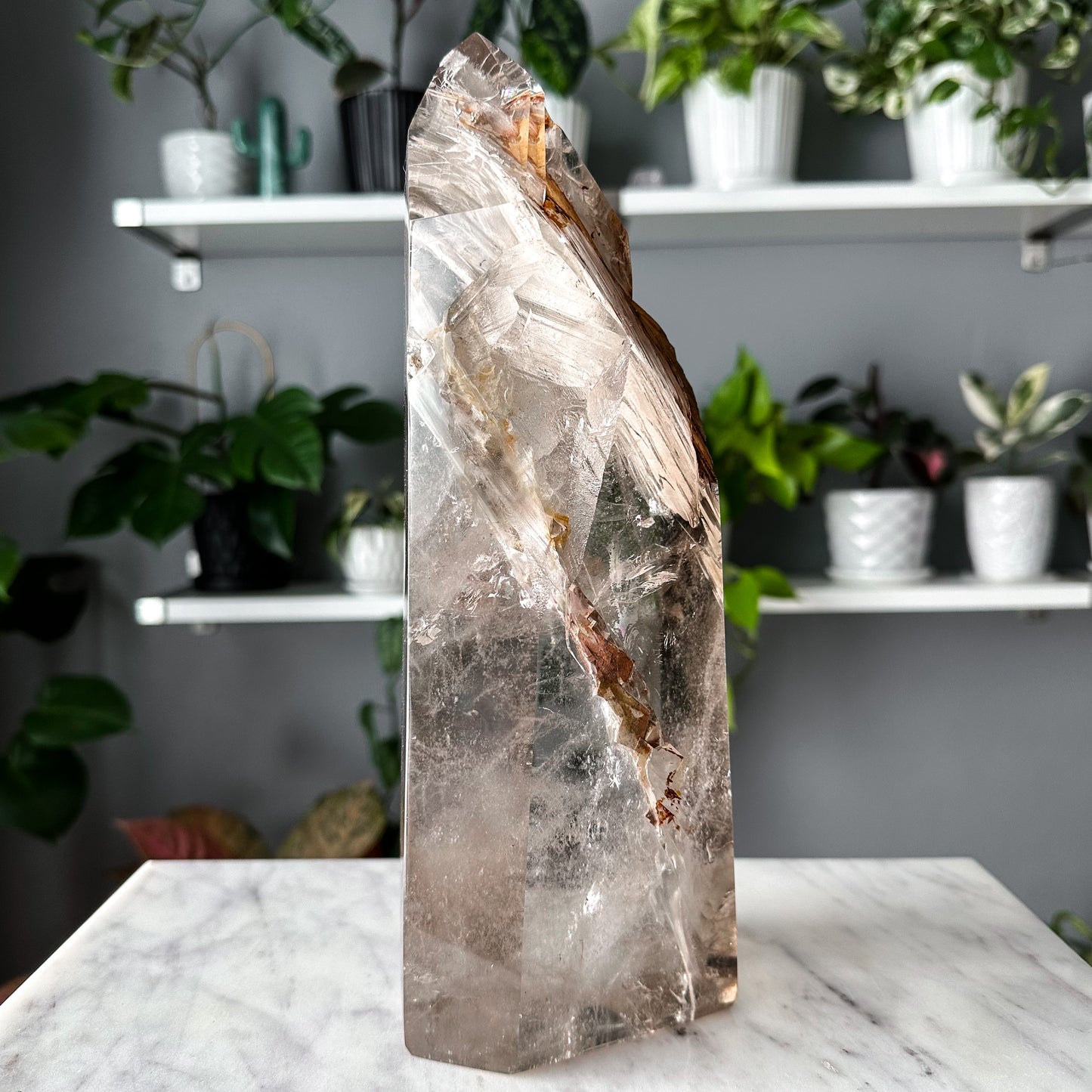 Amphibole Quartz Statement Tower