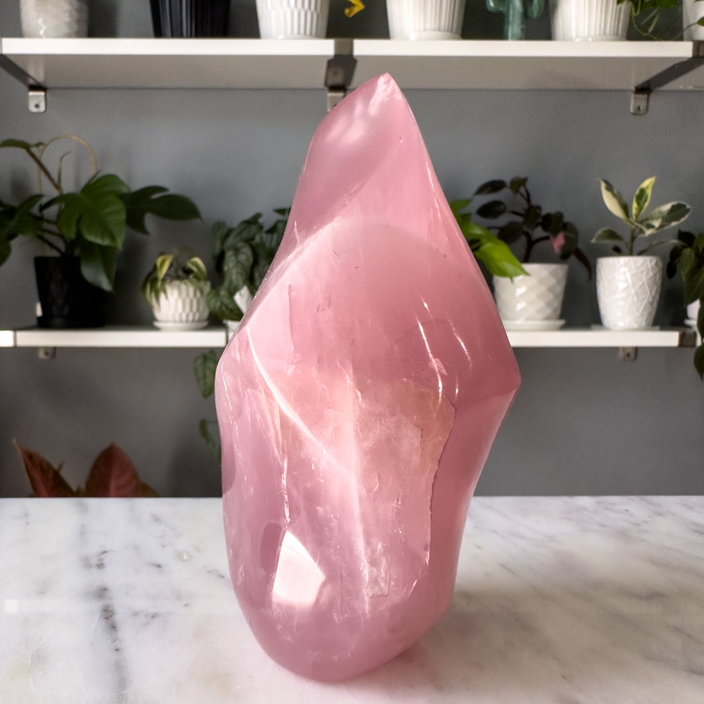 Star Rose Quartz Flame