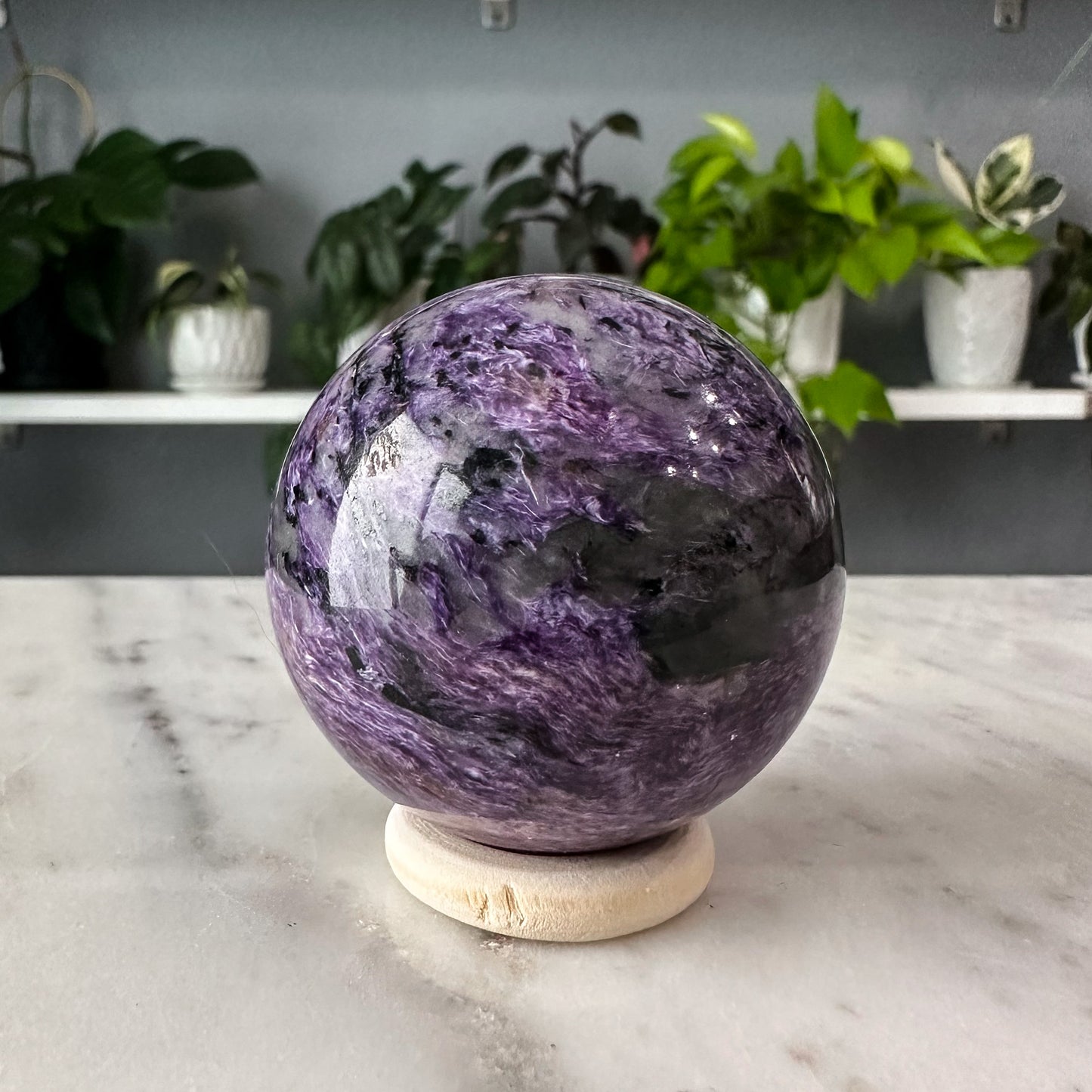 Charoite Sphere | 003