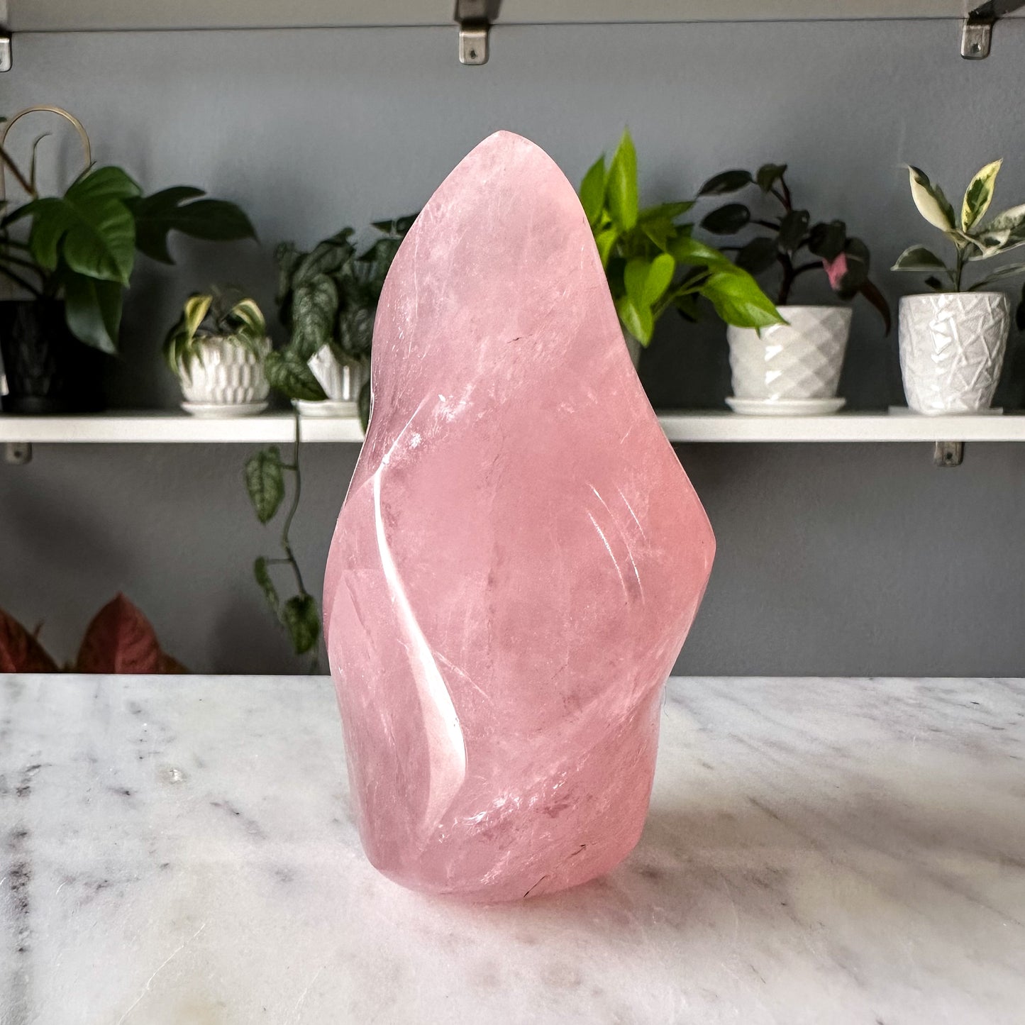 Star Rose Quartz Flame