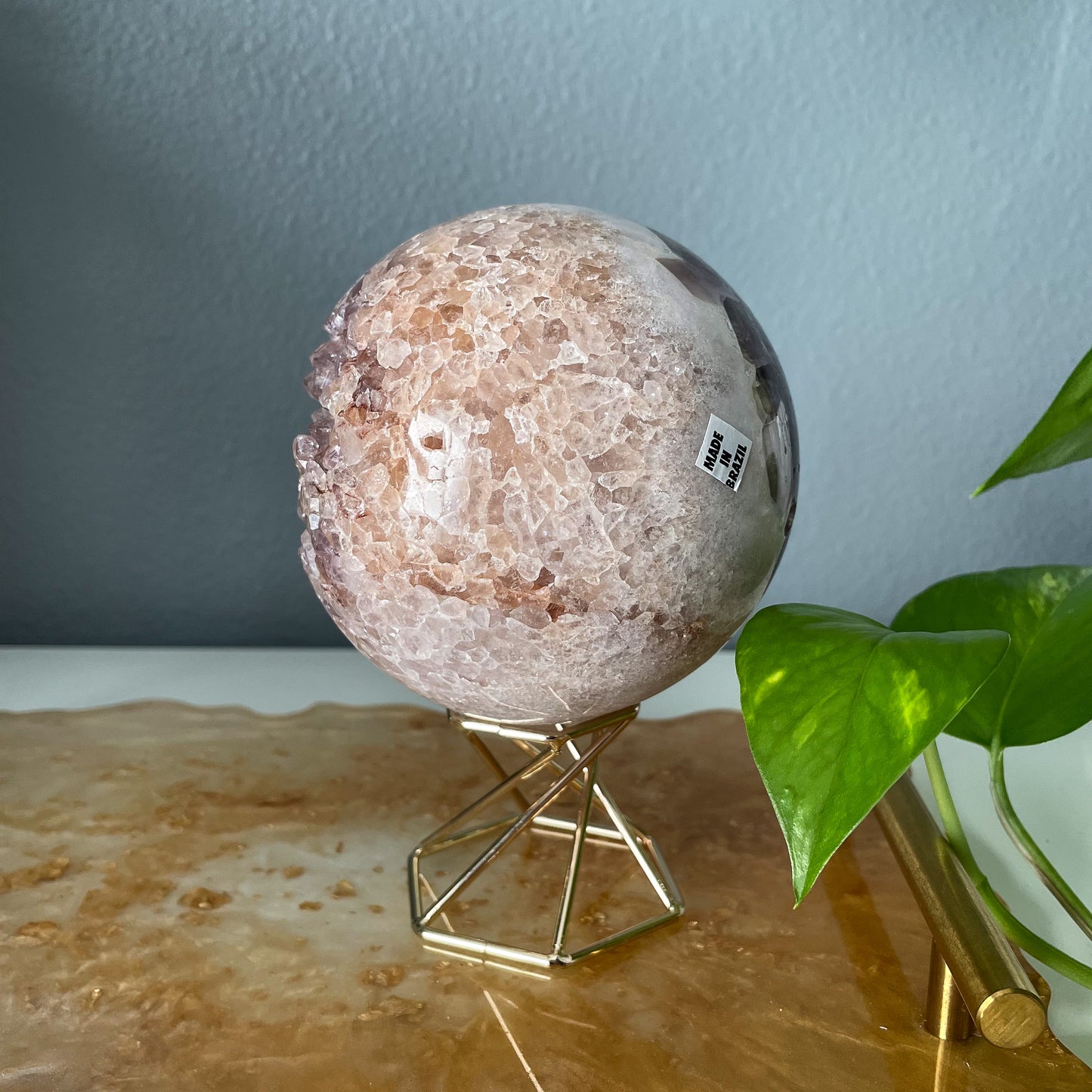 Pink Amethyst Sphere