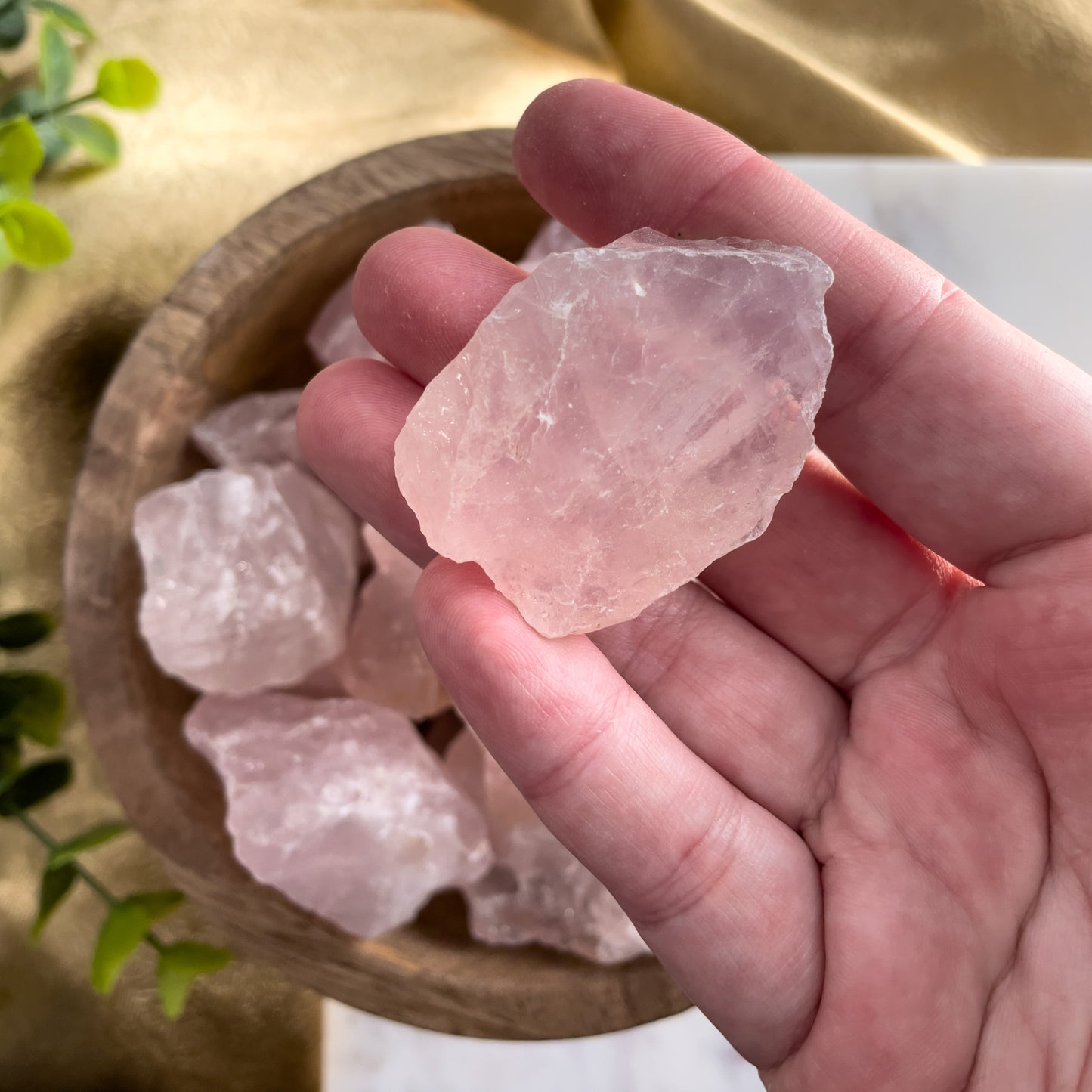 Raw Rose Quartz Chunk