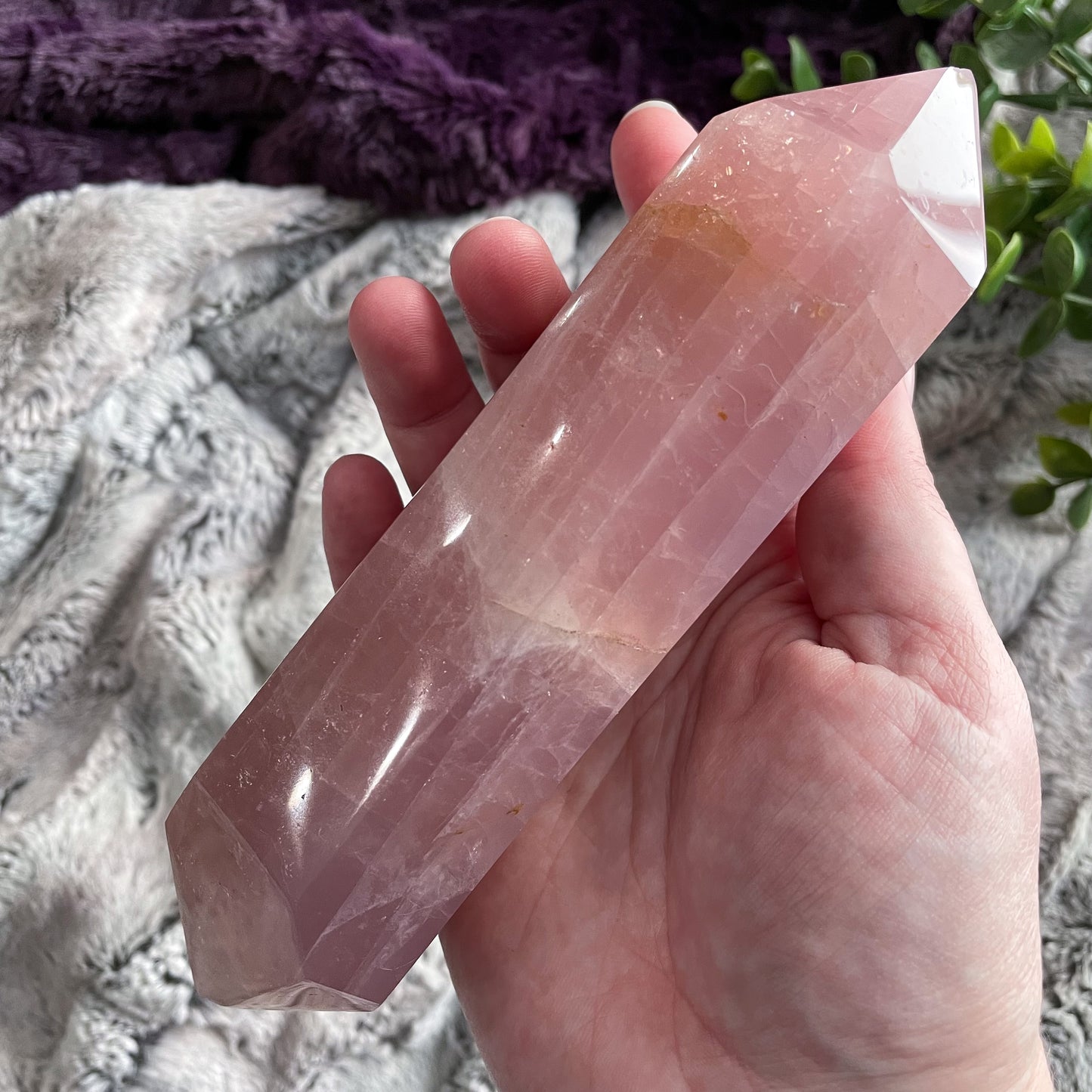 Flashy Rose Quartz DT