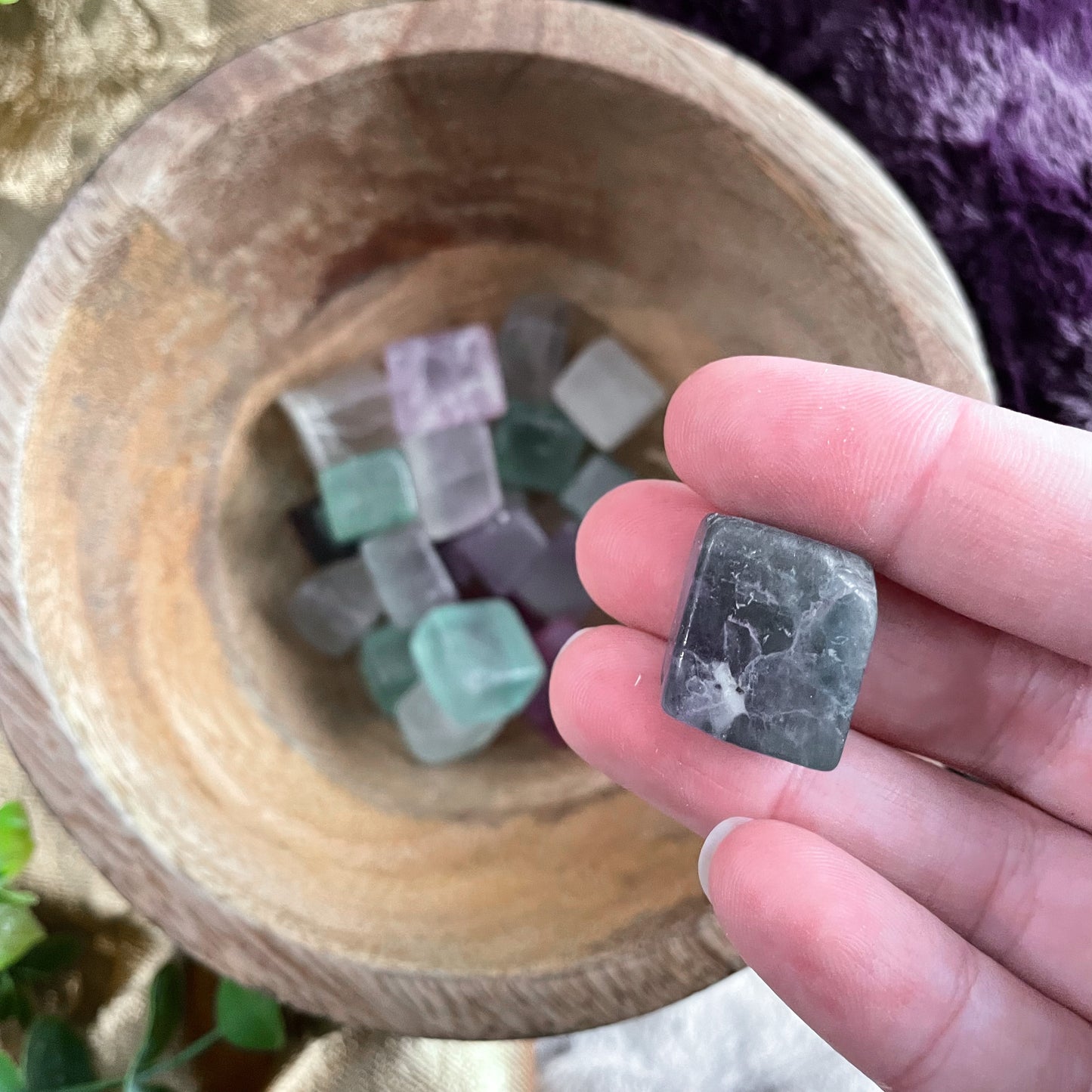 Fluorite Cube