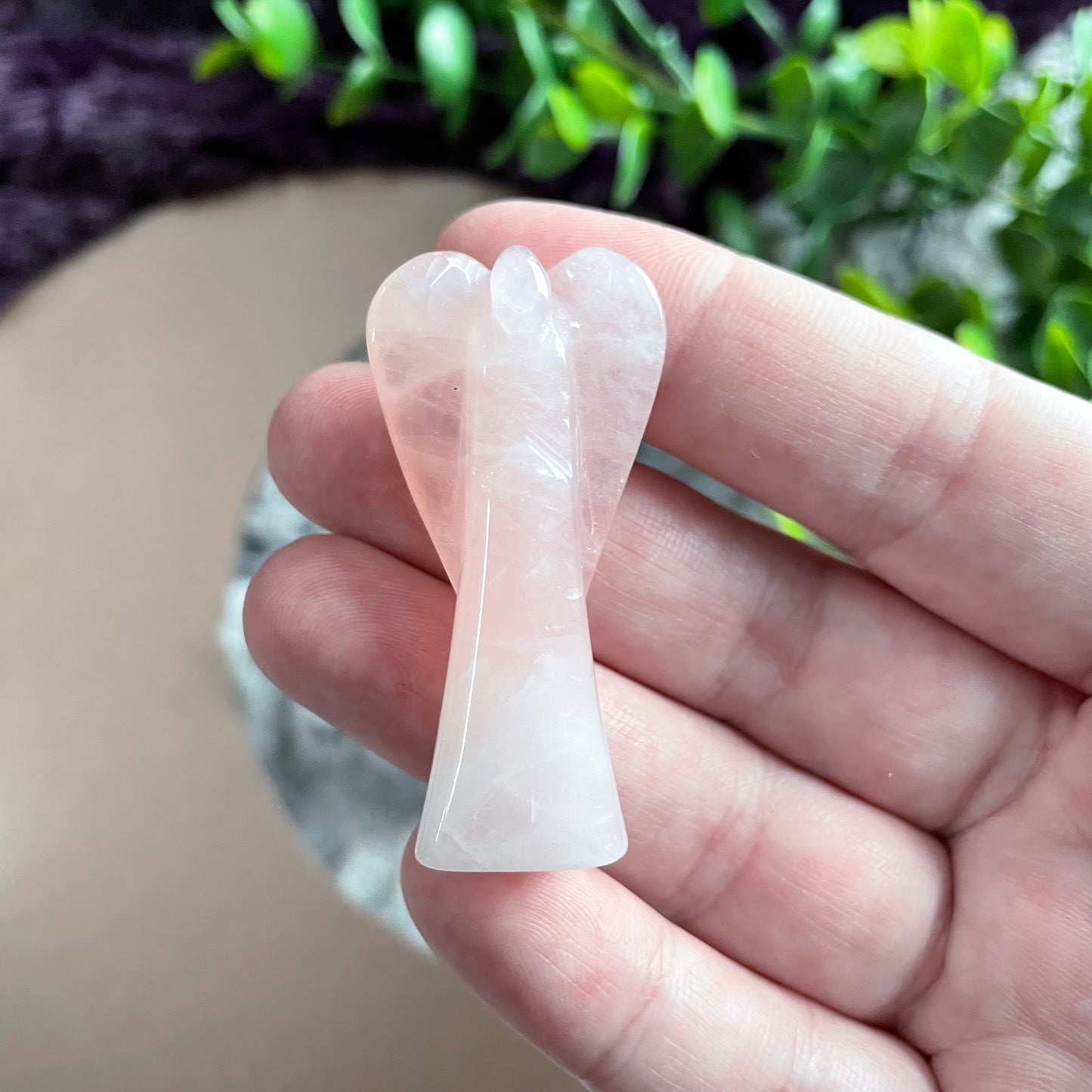 Rose Quartz Angel