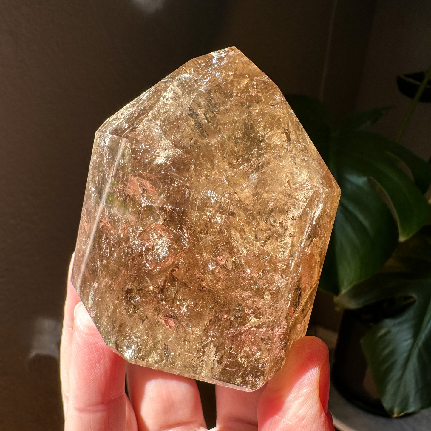 Phantom Smokey Quartz Tower