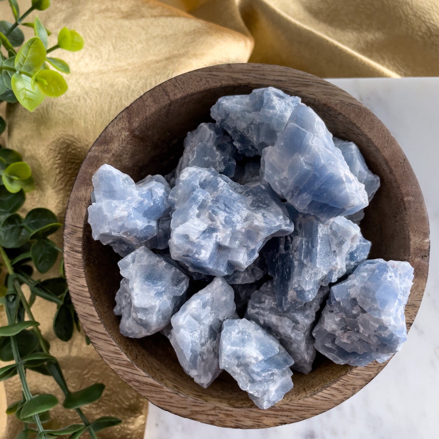 Raw Blue Calcite