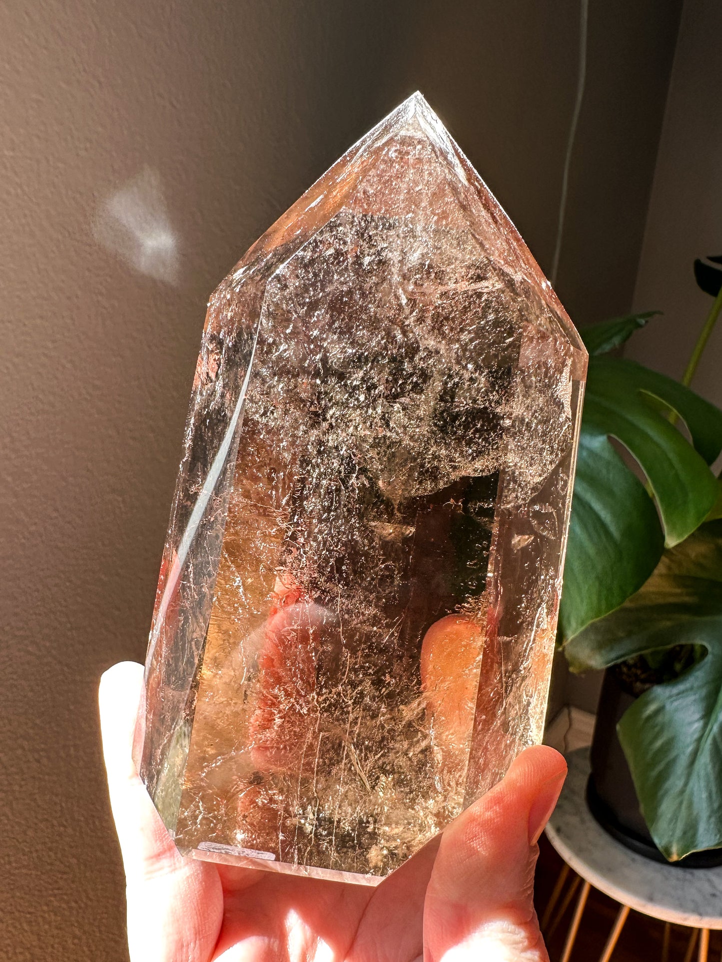 Smokey Quartz Tower