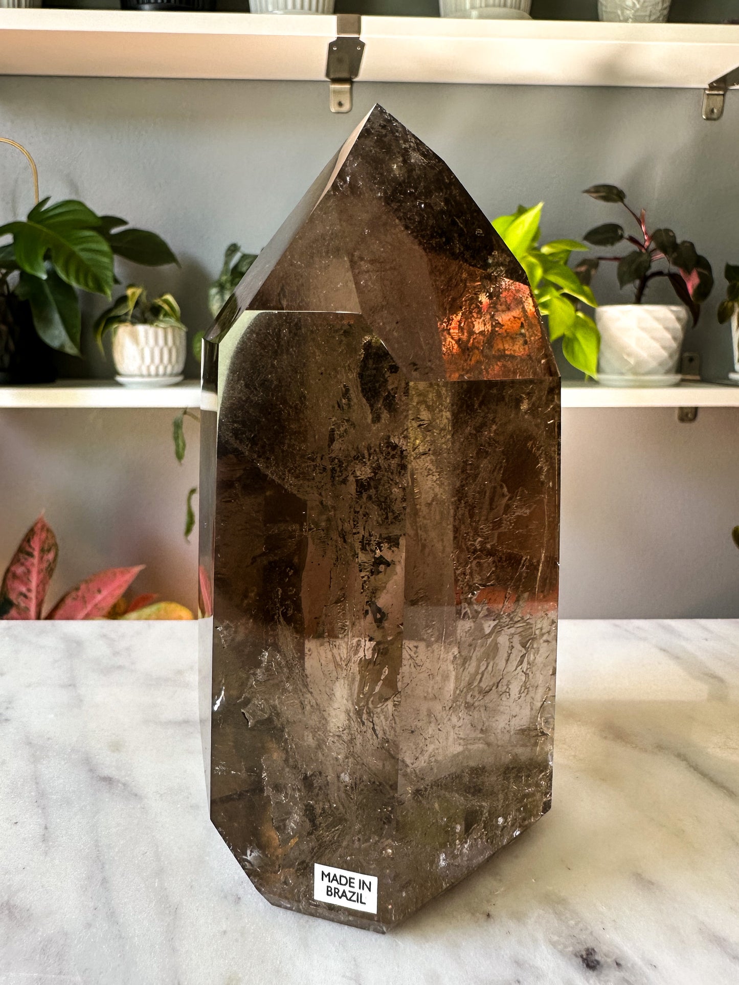 Smokey Quartz Tower