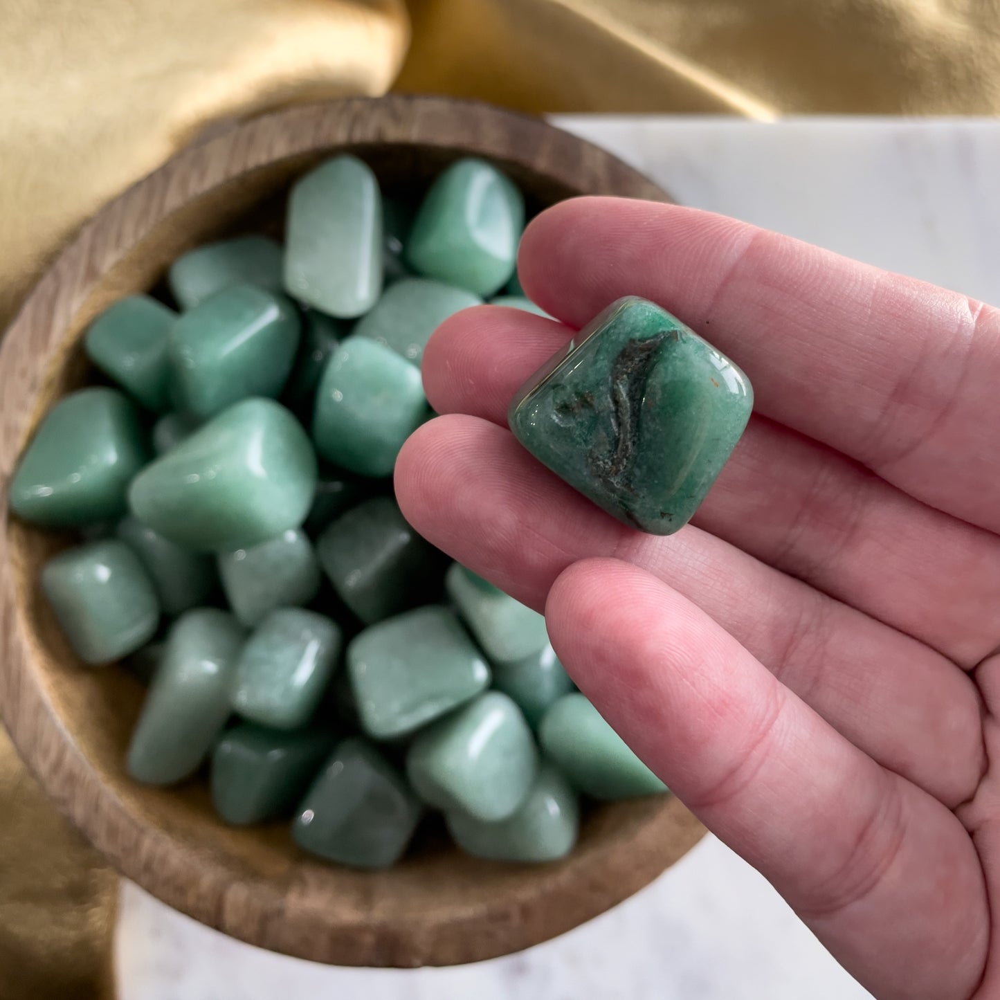 Green Aventurine Tumble