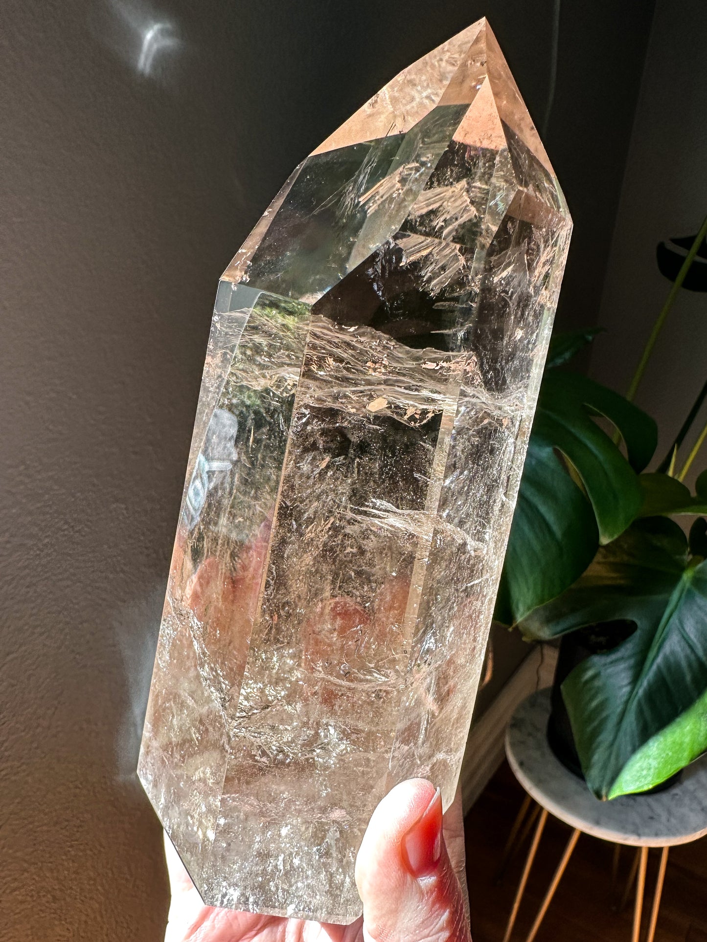 Smokey Quartz Tower