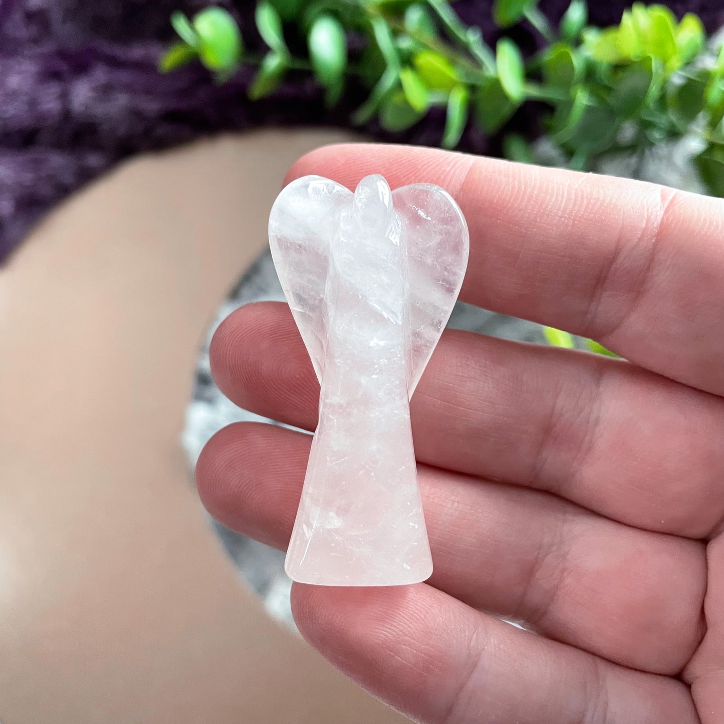 Rose Quartz Angel