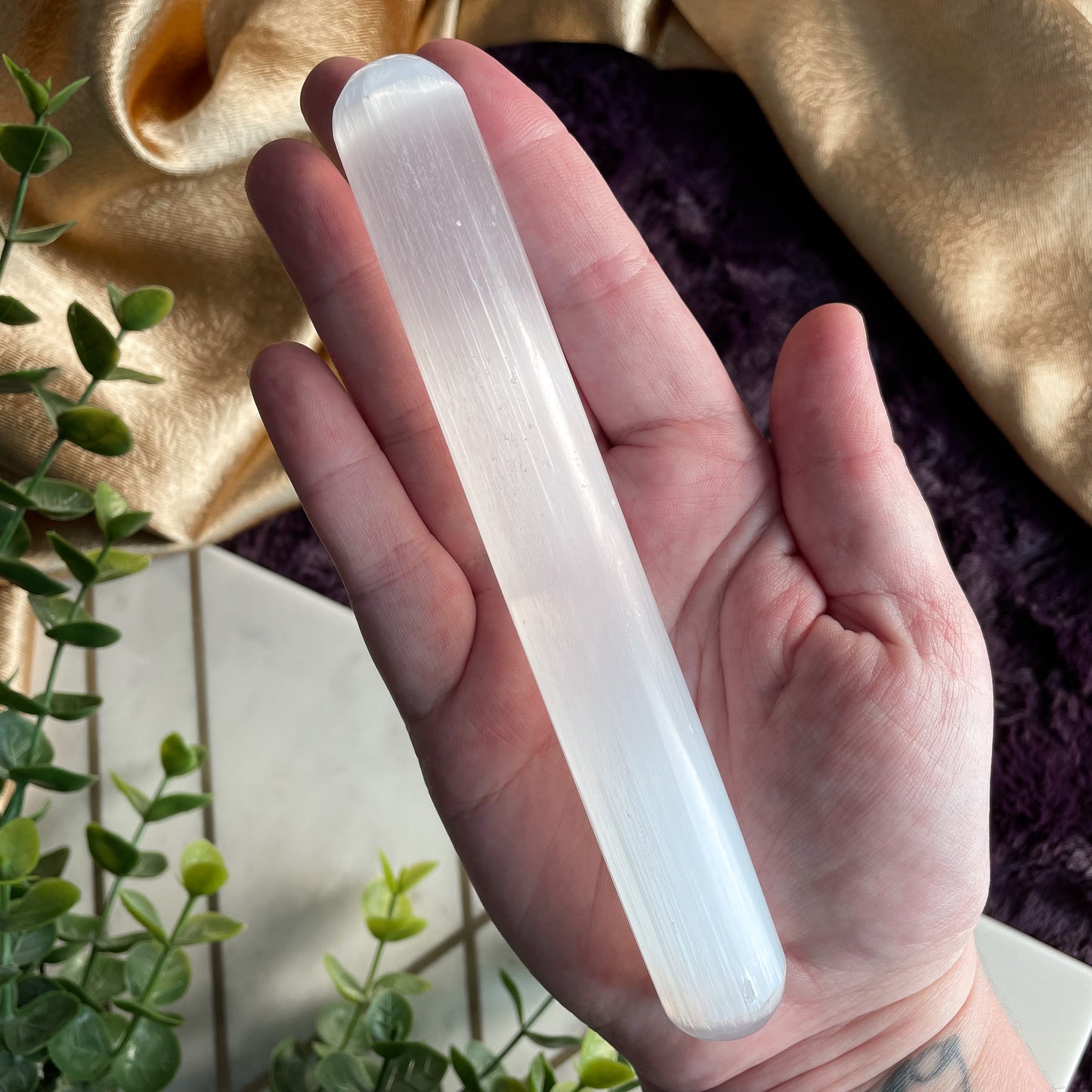 Selenite Wand