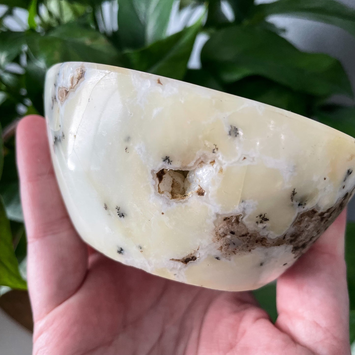 Dendritic Opal Bowl