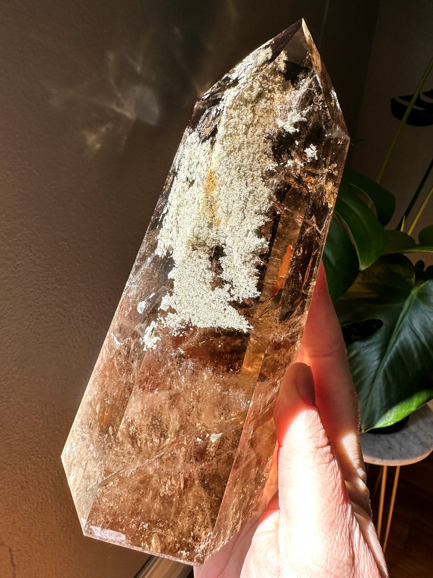 Garden Smokey Quartz Tower