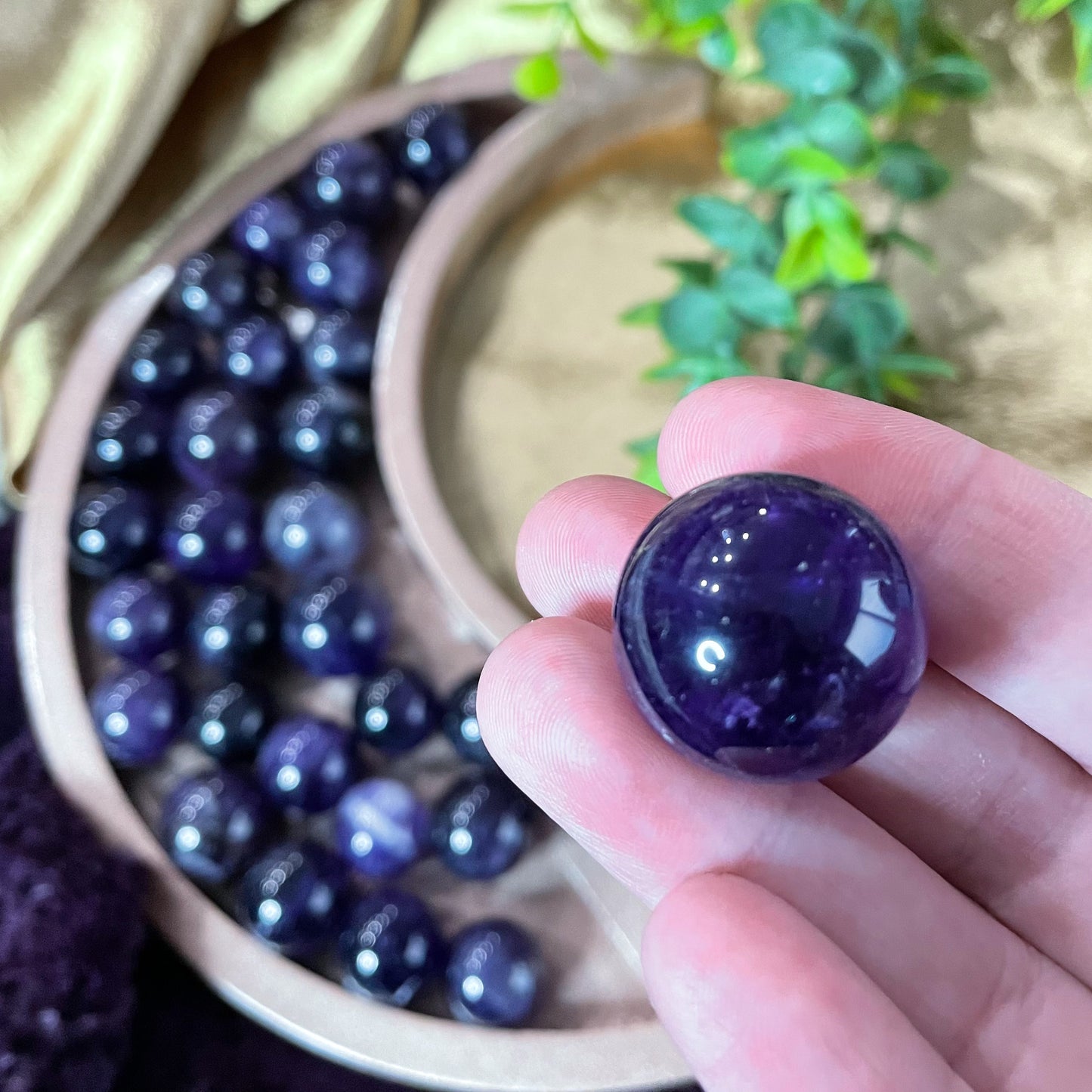 Amethyst Mini Sphere