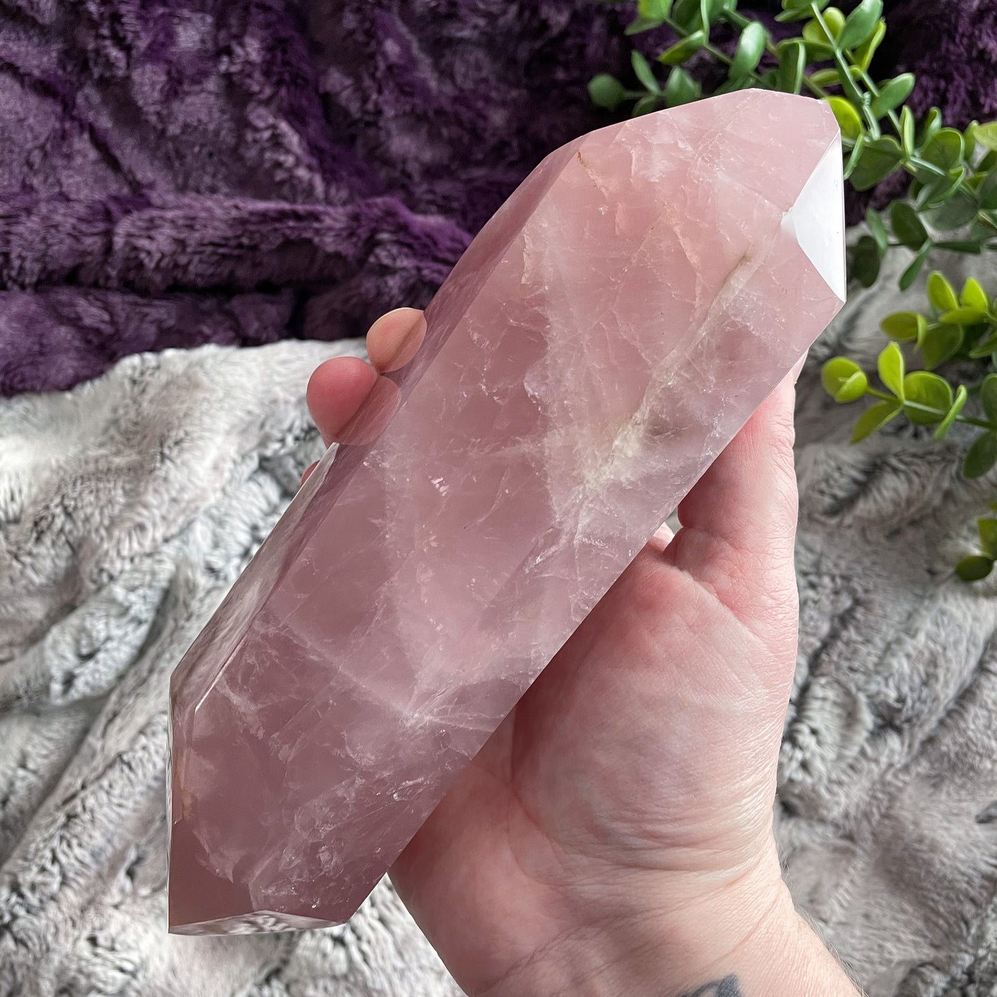 Huge Rose Quartz DT